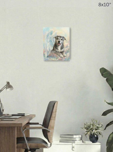 Canvas 8x10 room mockup