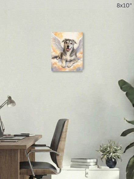 Canvas 8x10 room mockup