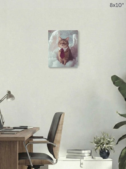 Canvas 8x10 room mockup