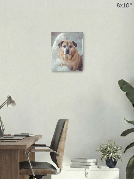 Canvas 8x10 room mockup