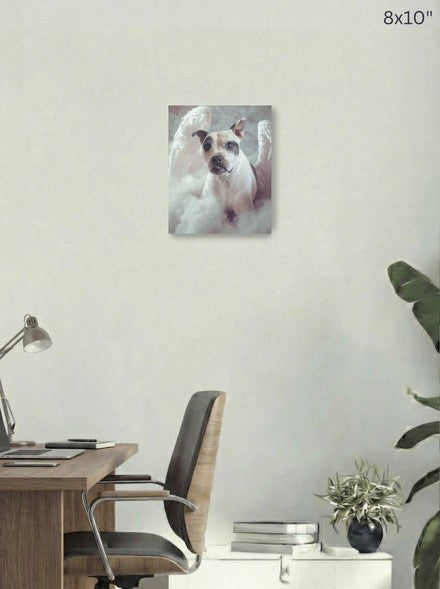 Canvas 8x10 room mockup