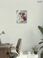 Canvas 8x10 room mockup