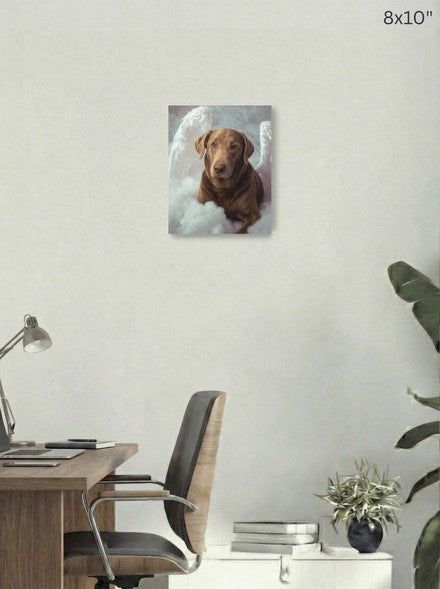 Canvas 8x10 room mockup