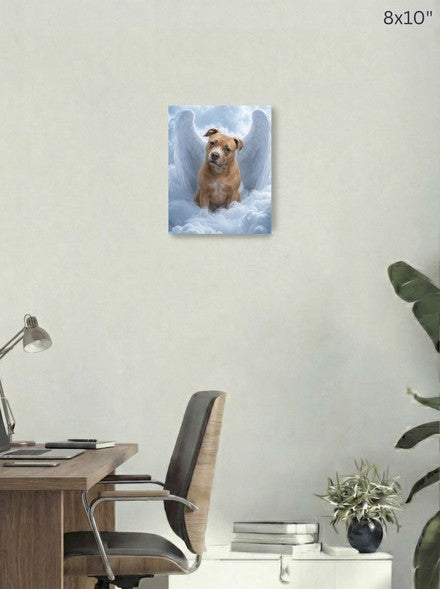 Canvas 8x10 room mockup
