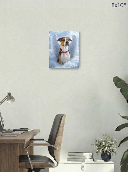 Canvas 8x10 room mockup