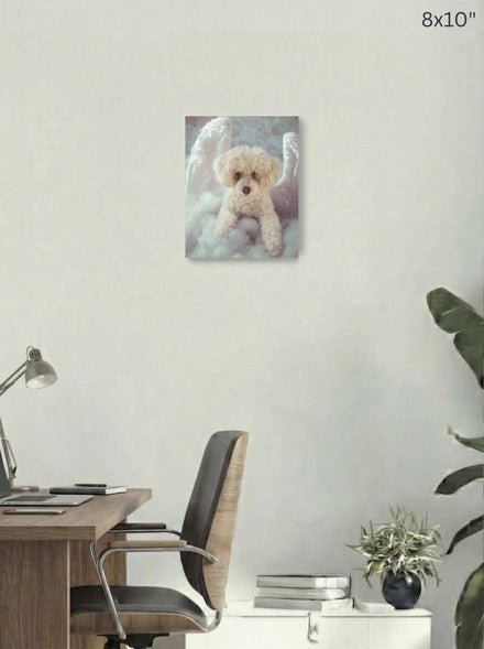 Canvas 8x10 room mockup
