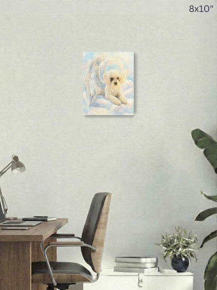 Canvas 8x10 room mockup