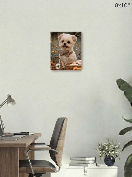 Canvas 8x10 room mockup