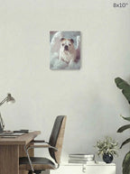 Canvas 8x10 room mockup