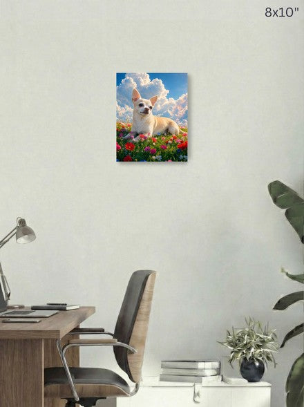 Canvas 8x10 room mockup