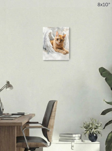 Canvas 8x10 room mockup