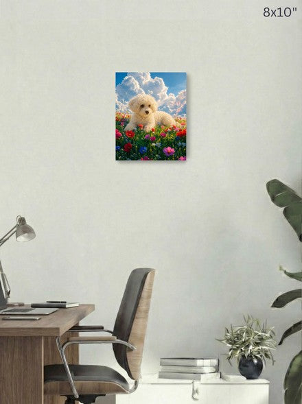 Canvas 8x10 room mockup