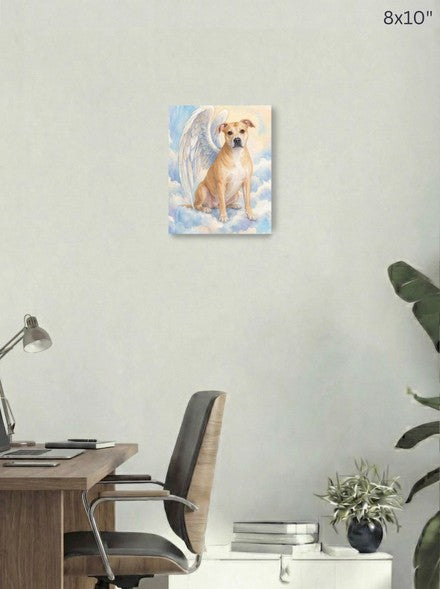 Canvas 8x10 room mockup