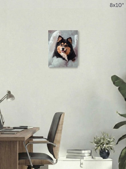 Canvas 8x10 room mockup