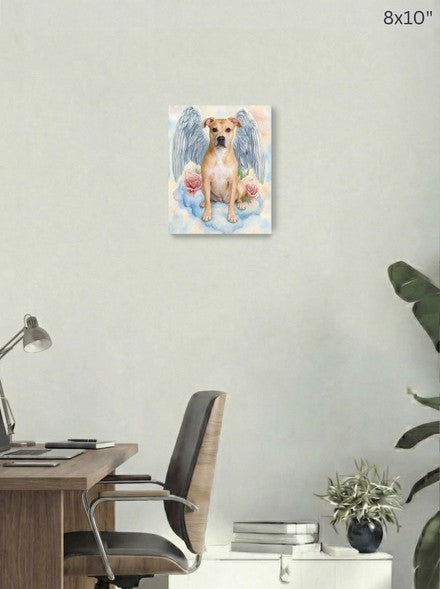 Canvas 8x10 room mockup