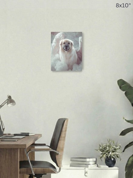 Canvas 8x10 room mockup