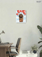 Canvas 8x10 room mockup