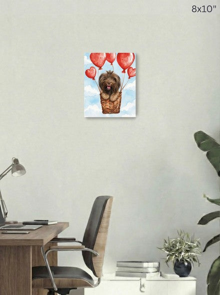 Canvas 8x10 room mockup