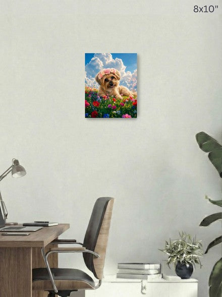 Canvas 8x10 room mockup