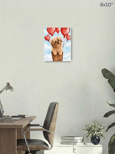 Canvas 8x10 room mockup