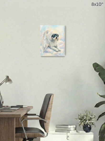 Canvas 8x10 room mockup