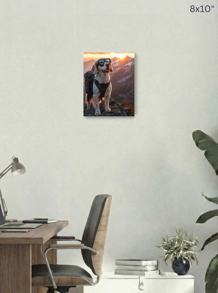 Canvas 8x10 room mockup