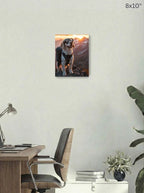 Canvas 8x10 room mockup