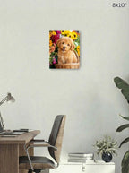 Canvas 8x10 room mockup