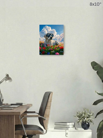 Canvas 8x10 room mockup