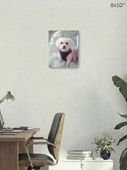 Canvas 8x10 room mockup