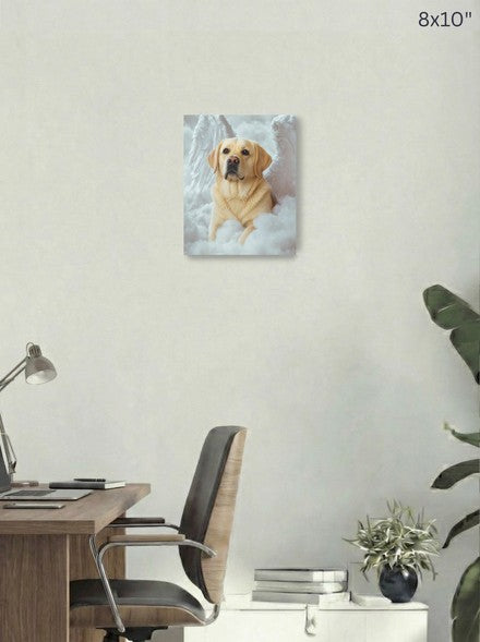 Canvas 8x10 room mockup