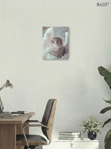 Canvas 8x10 room mockup