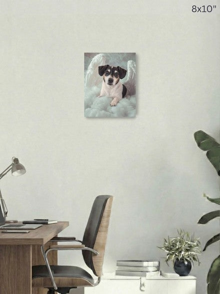 Canvas 8x10 room mockup