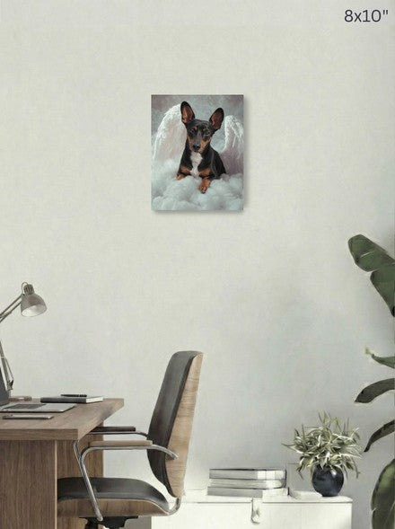Canvas 8x10 room mockup