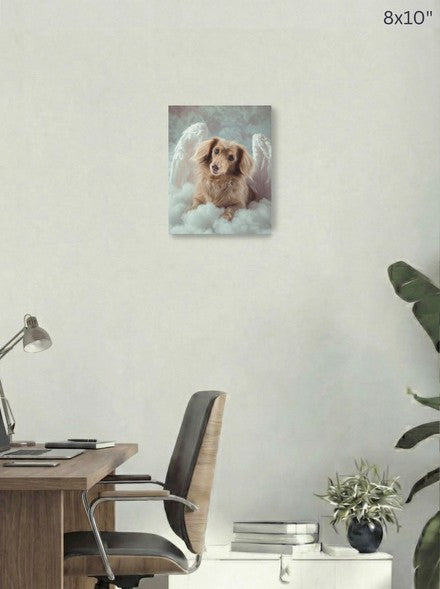 Canvas 8x10 room mockup