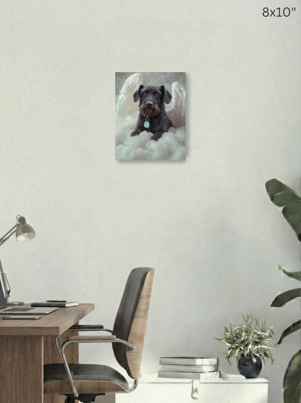 Canvas 8x10 room mockup