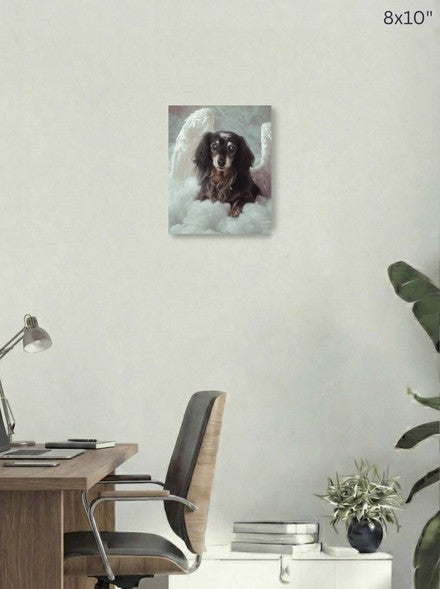 Canvas 8x10 room mockup