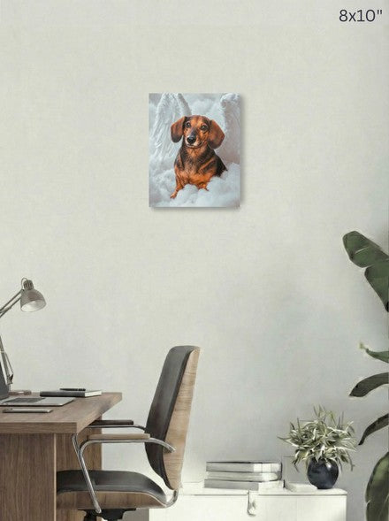 Canvas 8x10 room mockup