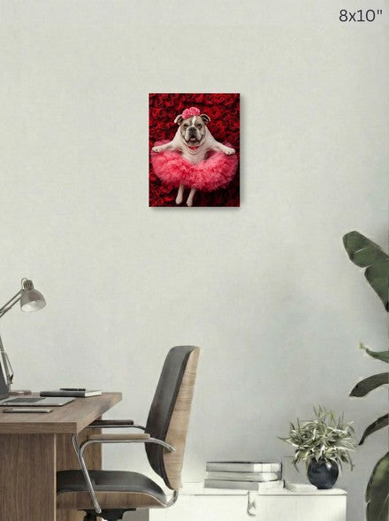 Canvas 8x10 room mockup
