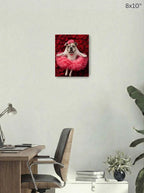 Canvas 8x10 room mockup