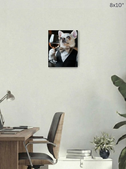 Canvas 8x10 room mockup