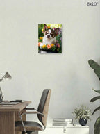 Canvas 8x10 room mockup