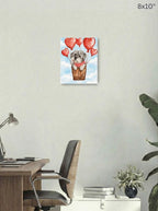 Canvas 8x10 room mockup