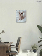 Canvas 8x10 room mockup