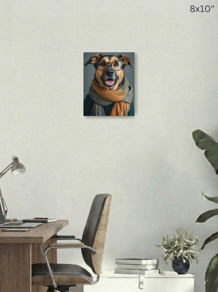 Canvas 8x10 room mockup