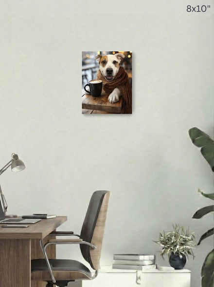 Canvas 8x10 room mockup