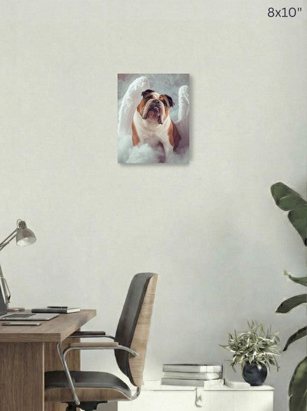 Canvas 8x10 room mockup