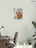 Canvas 8x10 room mockup