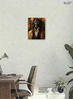Canvas 8x10 room mockup
