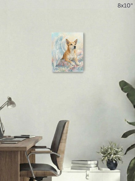 Canvas 8x10 room mockup